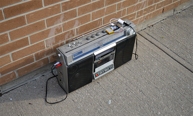 Airplay boombox