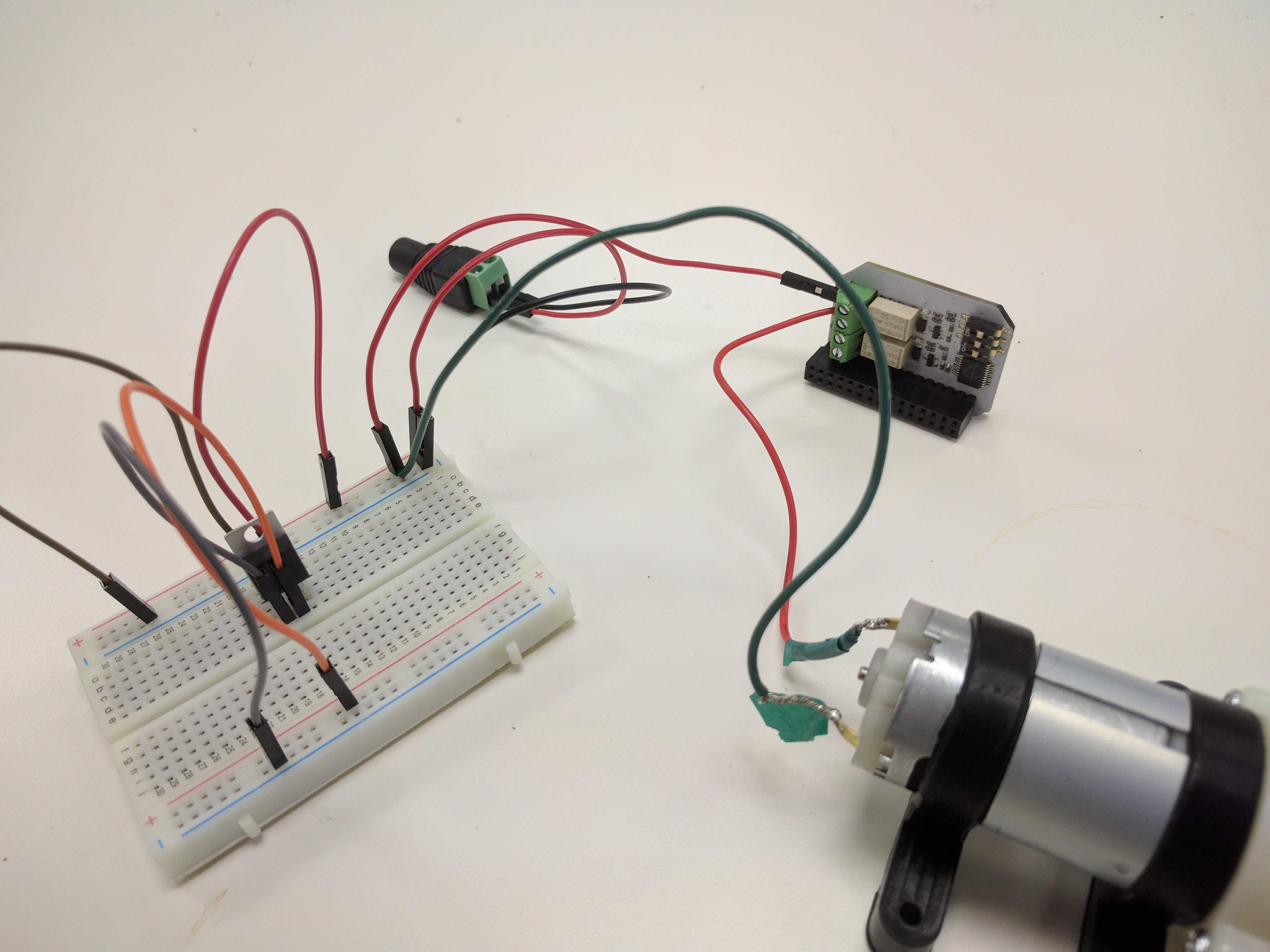 Arduino water pump